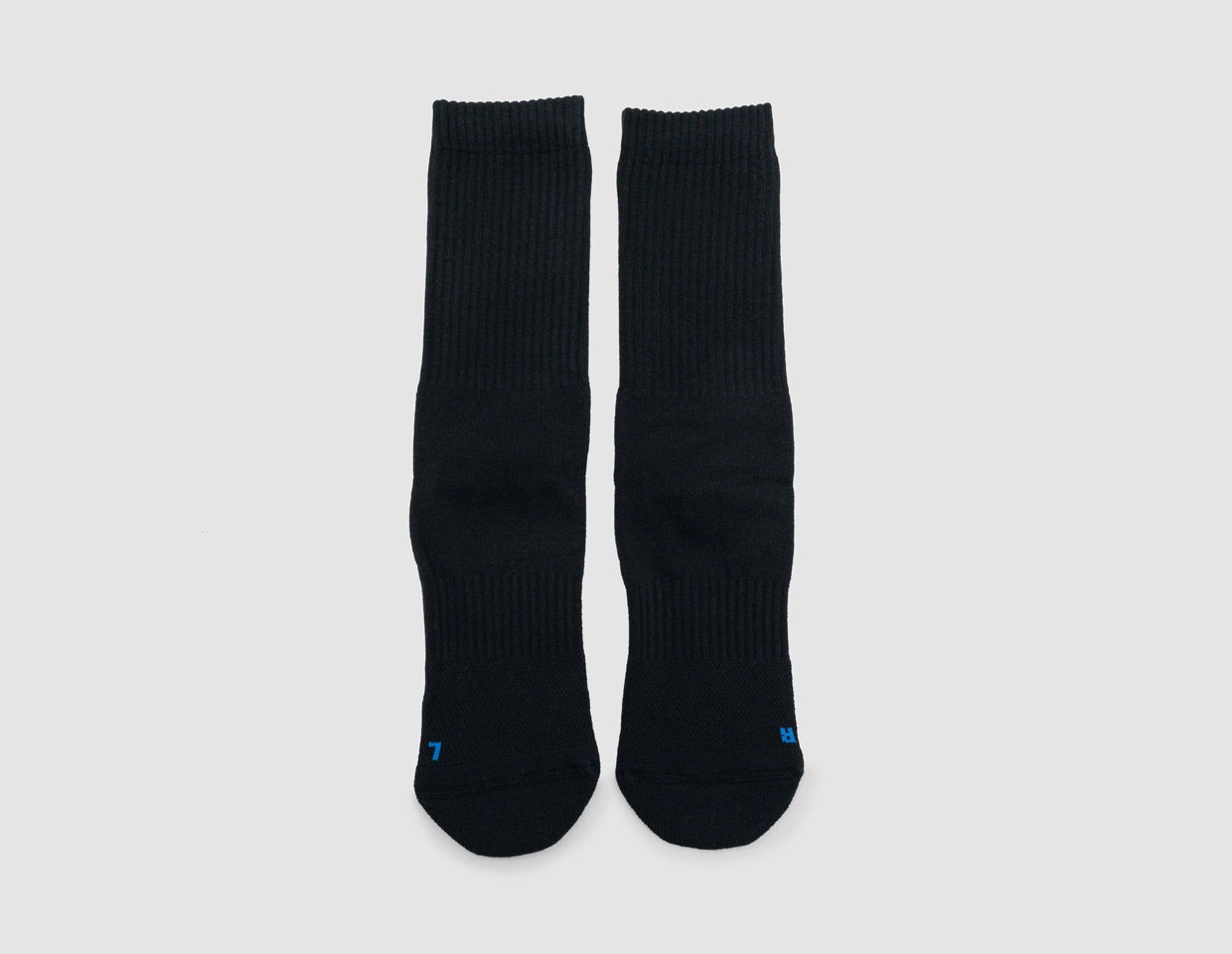 Raised By Wolves Fuck Off Socks Black