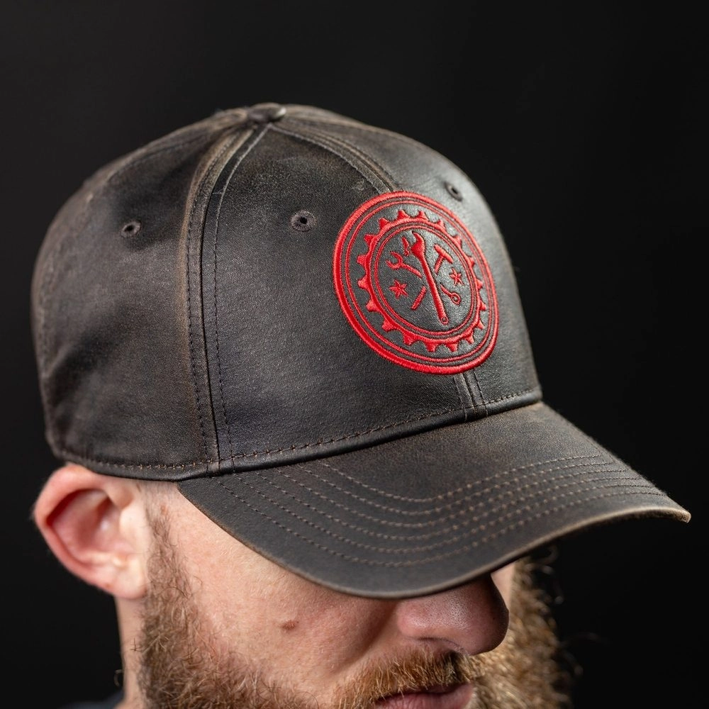 Red Blood Blue Collar® Waxed Hat