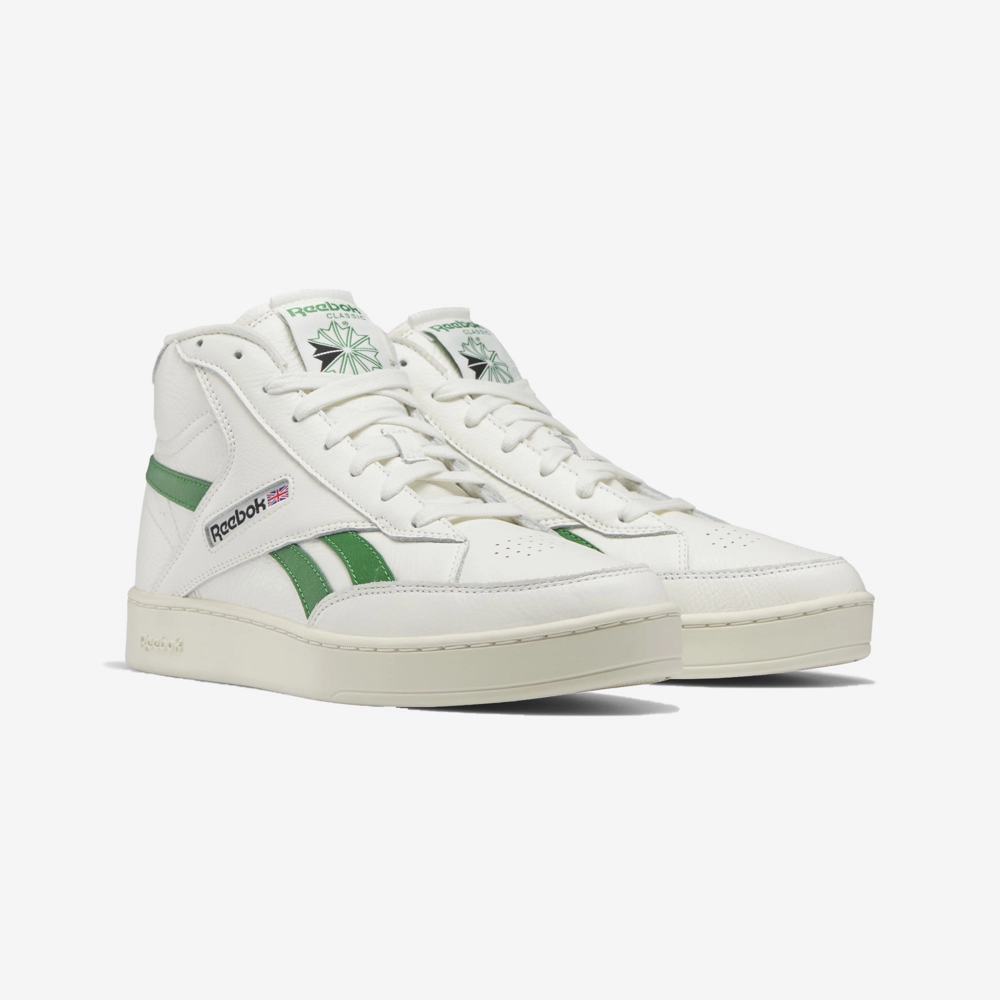 Reebok | CLUB C 85 FORM HI  { GLEN GREEN