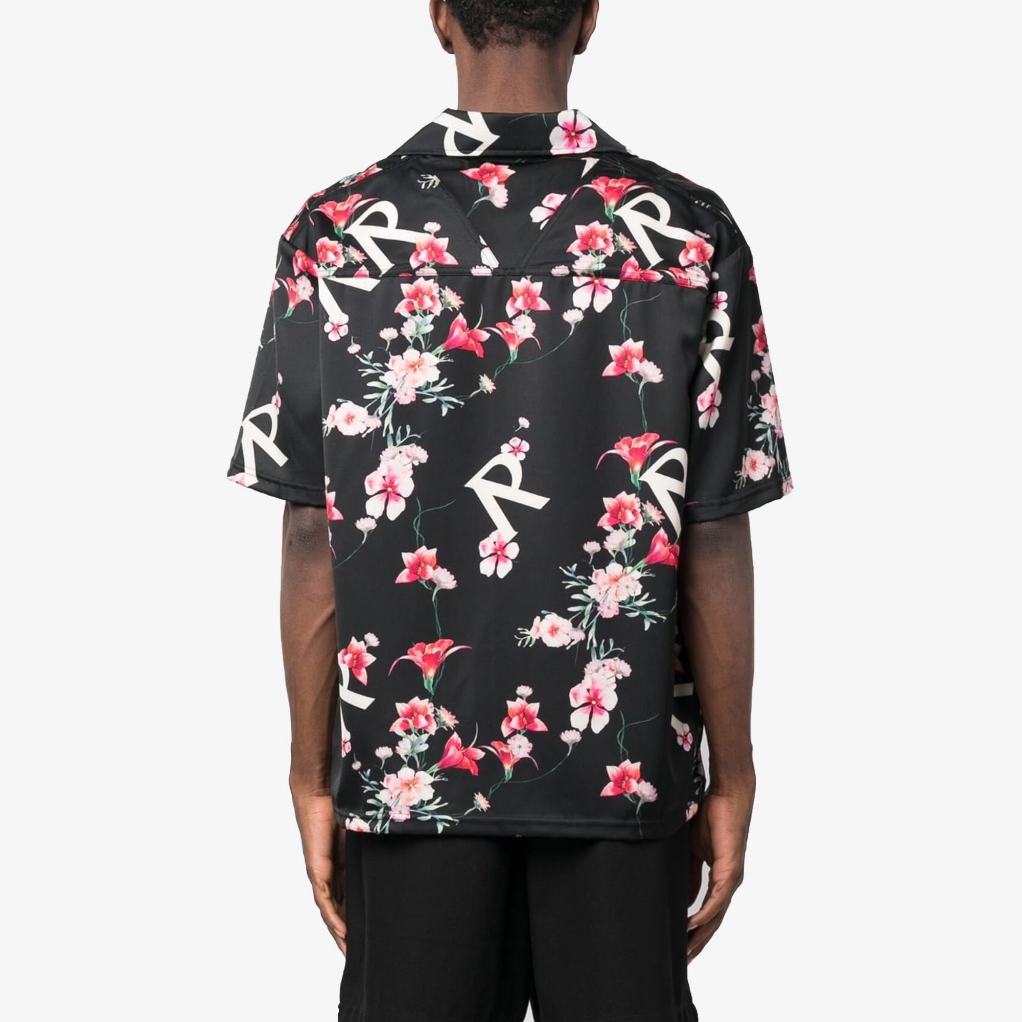 Represent | FLORAL SHIRT  { BLACK