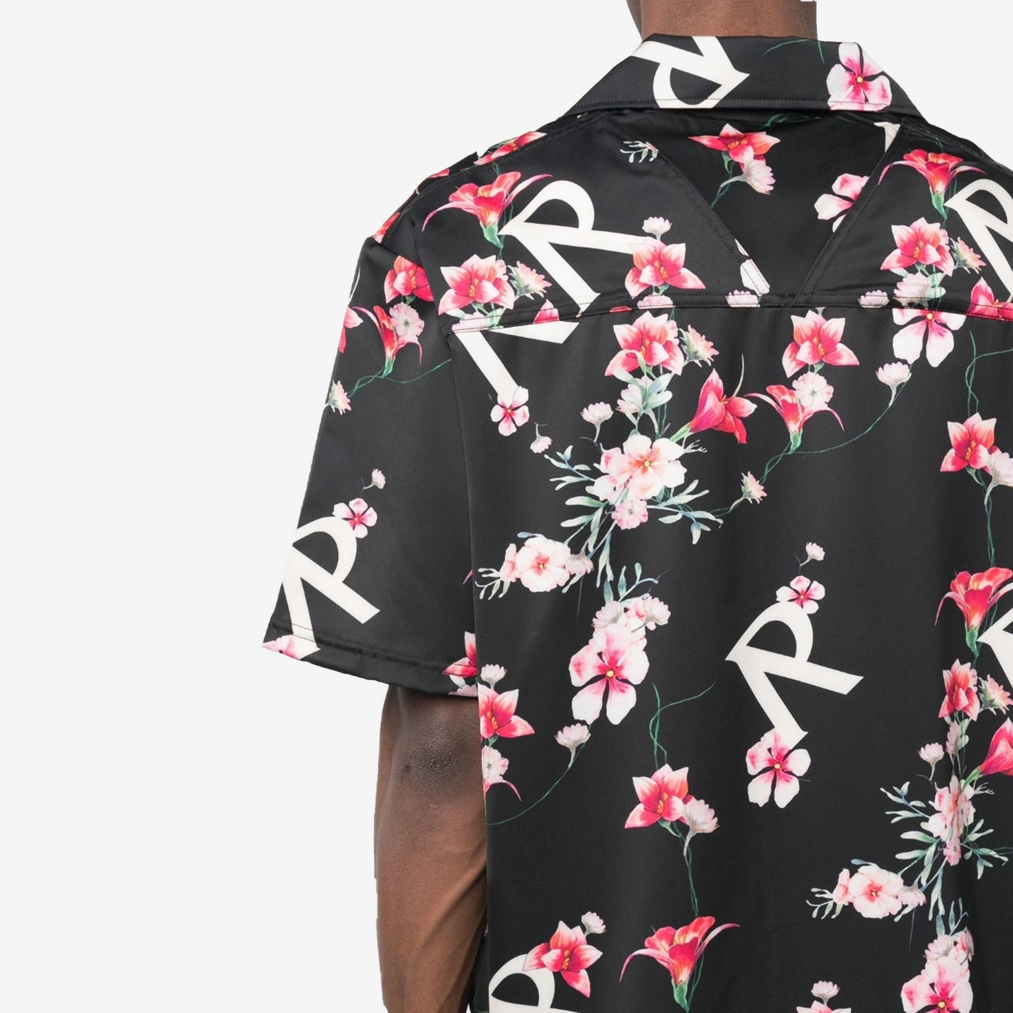 Represent | FLORAL SHIRT  { BLACK