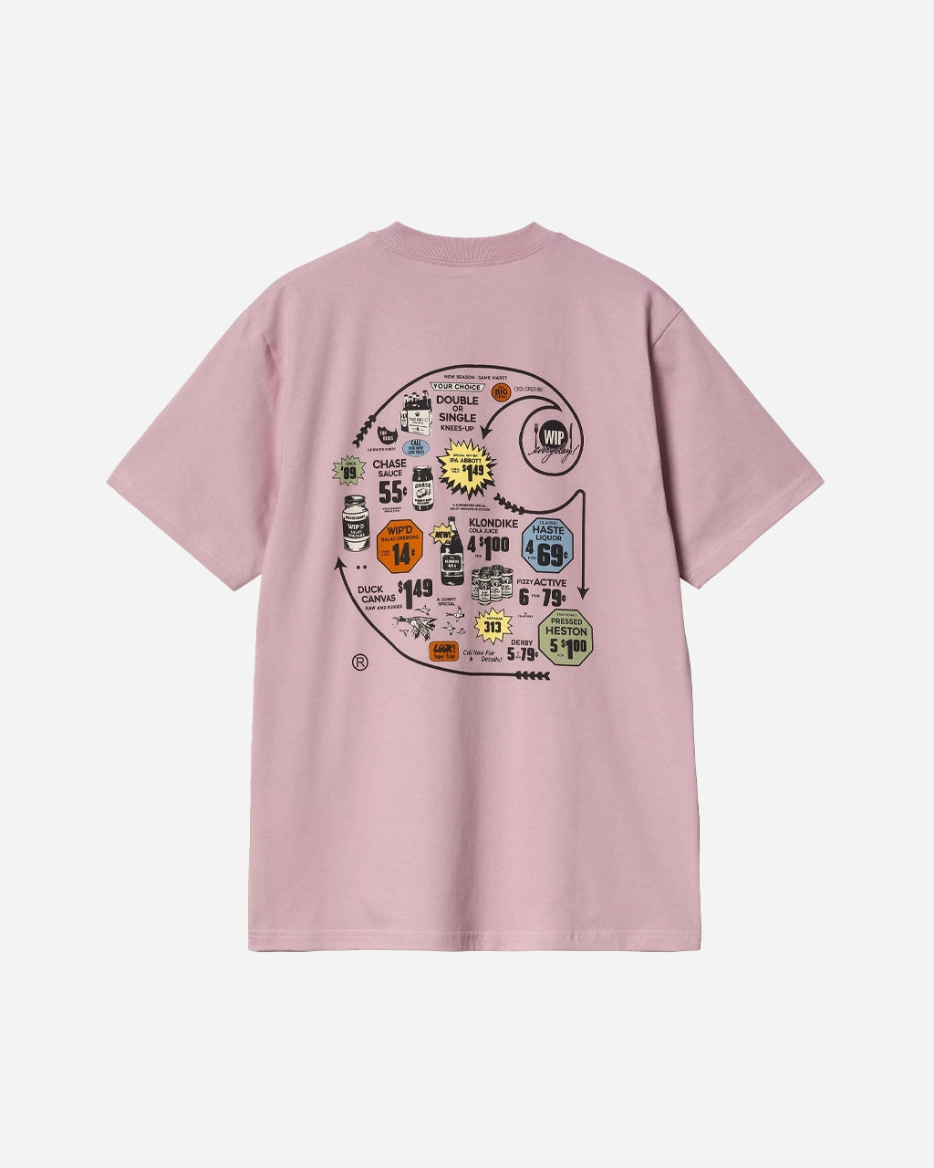 S/S Catalogue C Logo T-Shirt Hortensia
