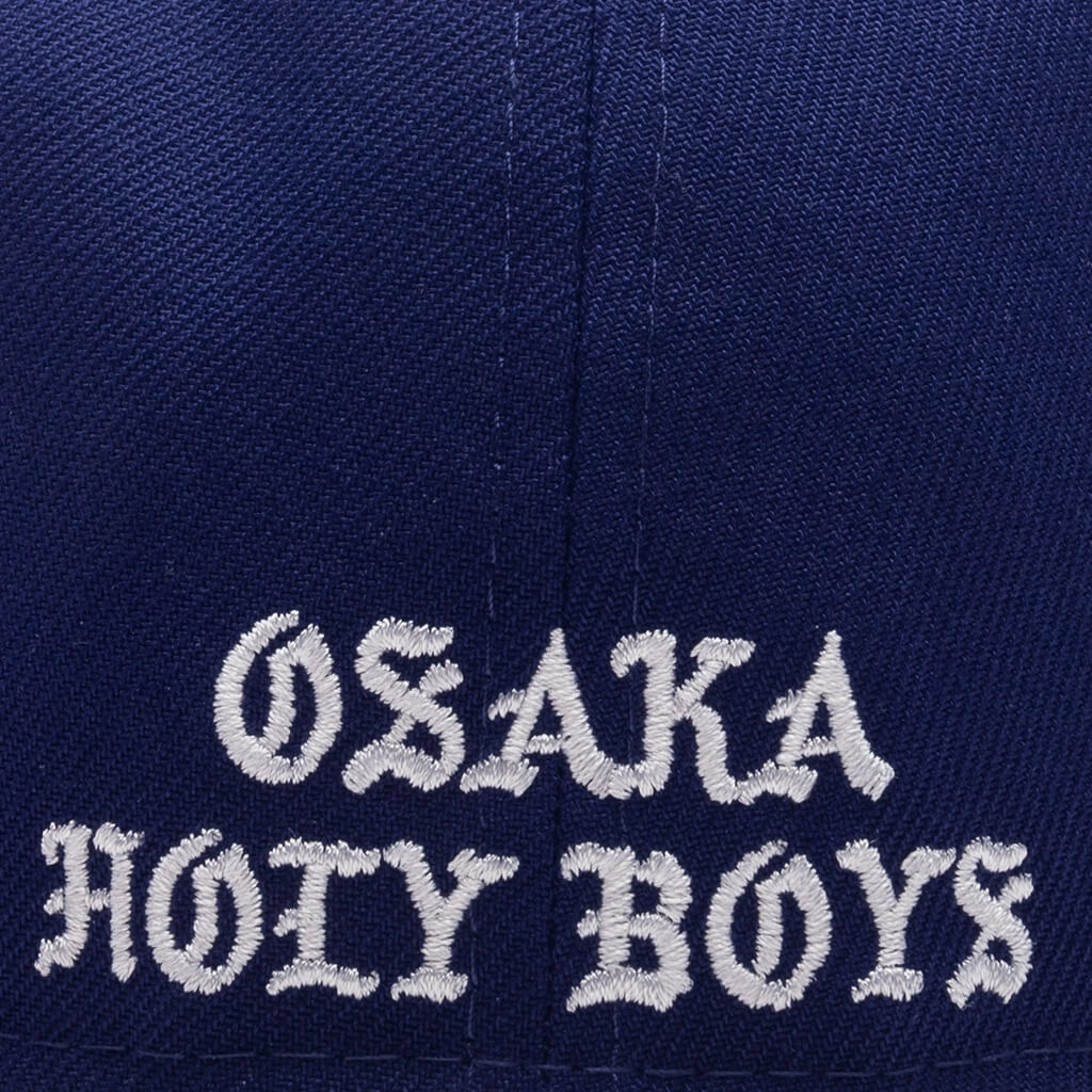Saint Michael x Born X Raised x New Era Born Saint Cap - Blue