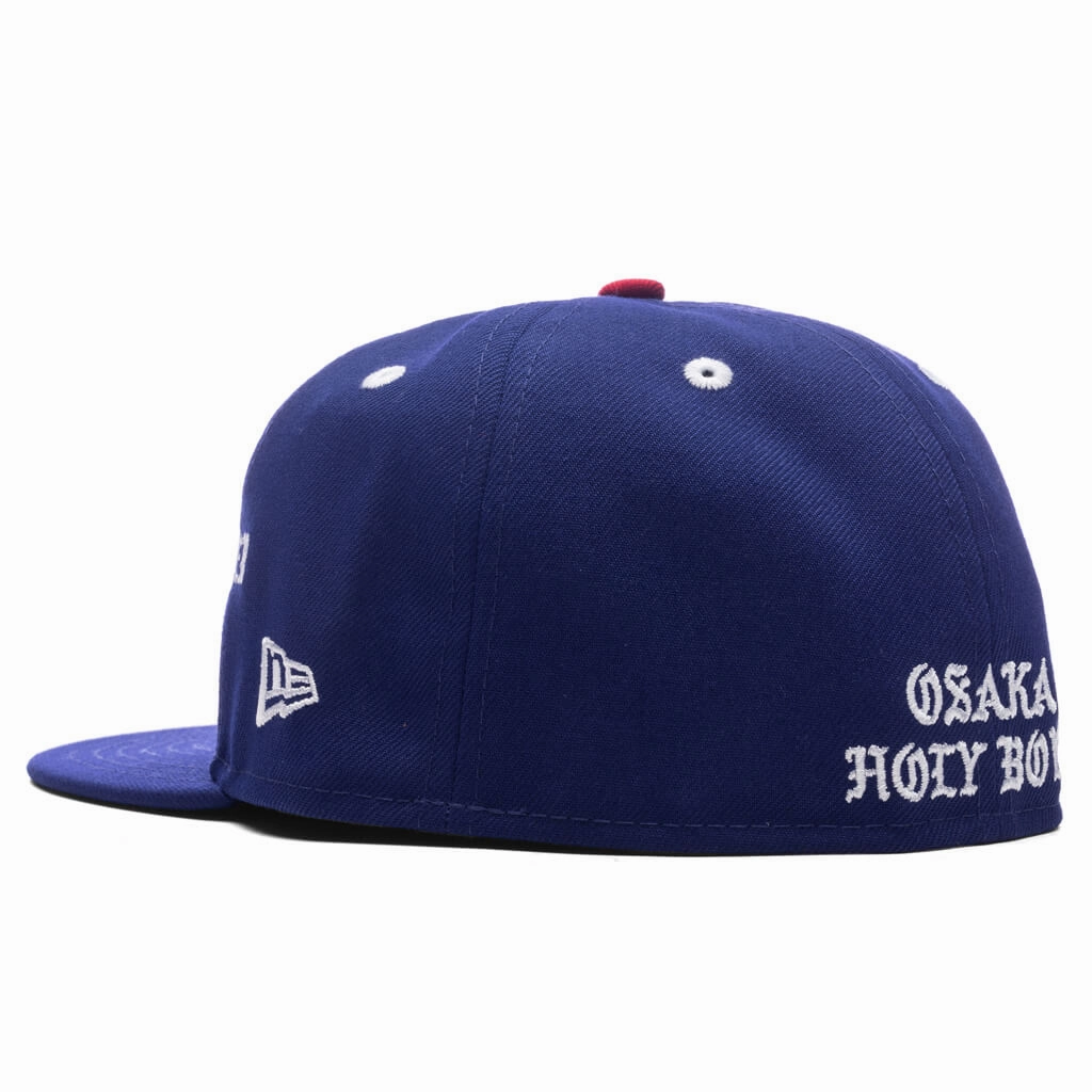 Saint Michael x Born X Raised x New Era Born Saint Cap - Blue