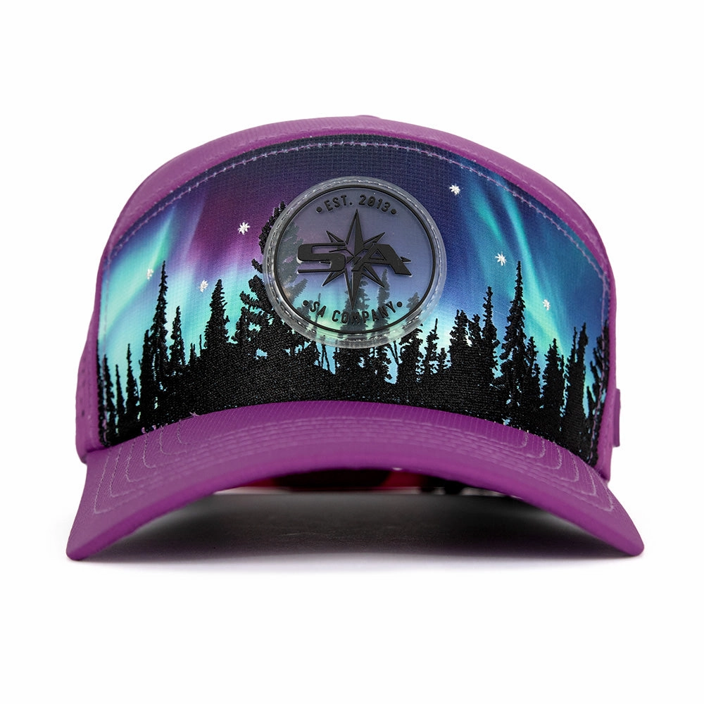 Special Edition Performance Snapback | Northern Lights | Purple