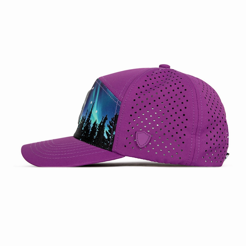 Special Edition Performance Snapback | Northern Lights | Purple