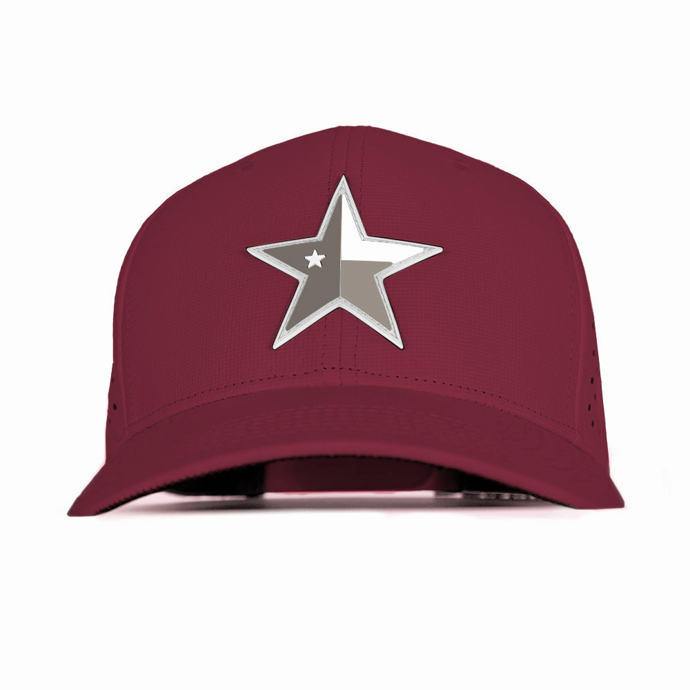 Special Edition Performance Snapback | Texas Military Camo | Maroon