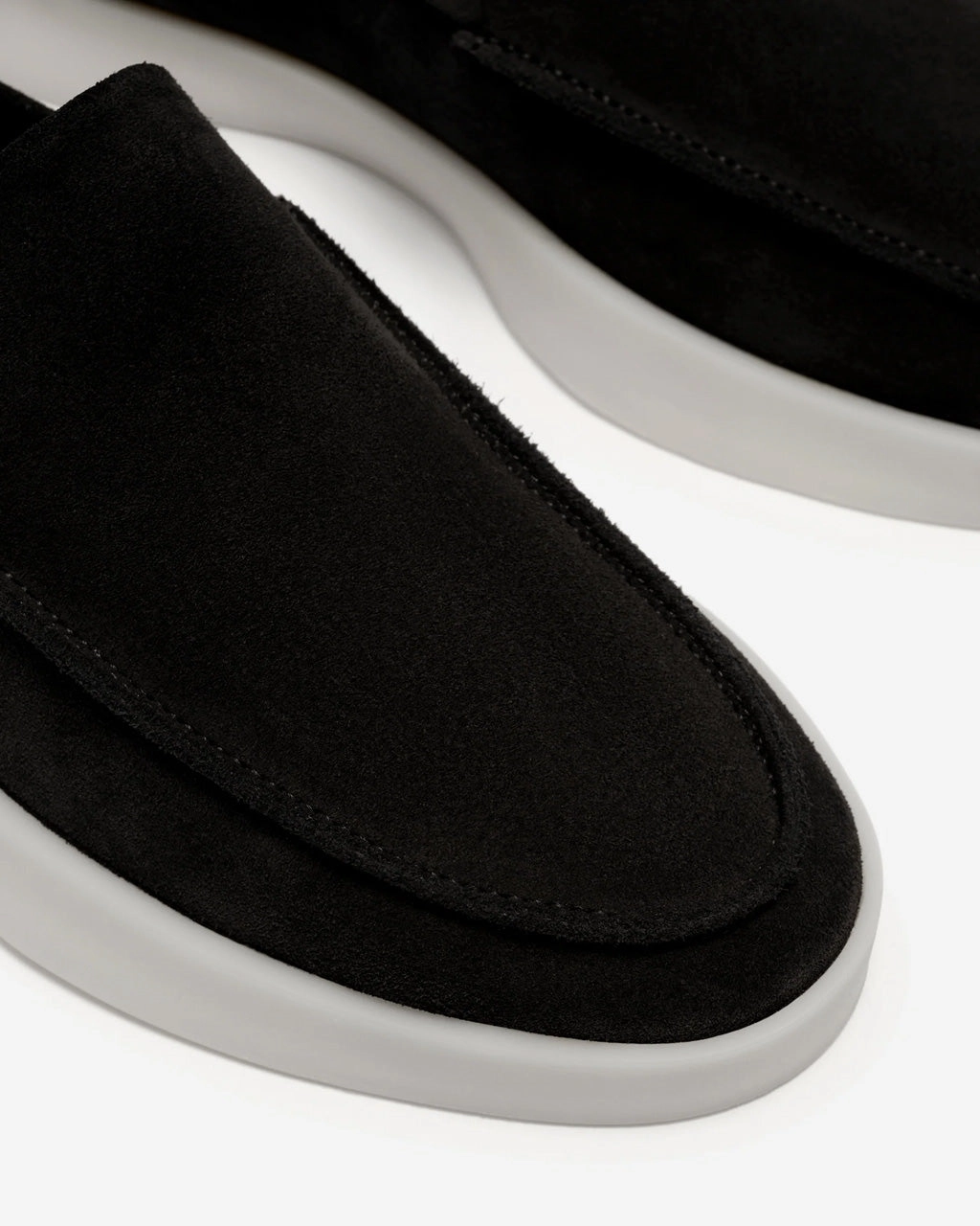 Suede Loafer 'Black'