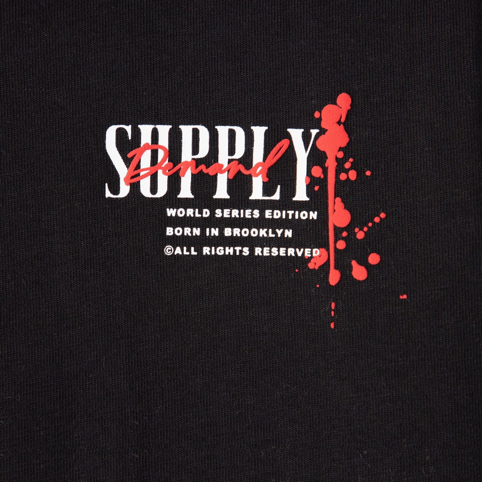 Supply & Demand Junior Boys' Jetter T-Shirt / Black