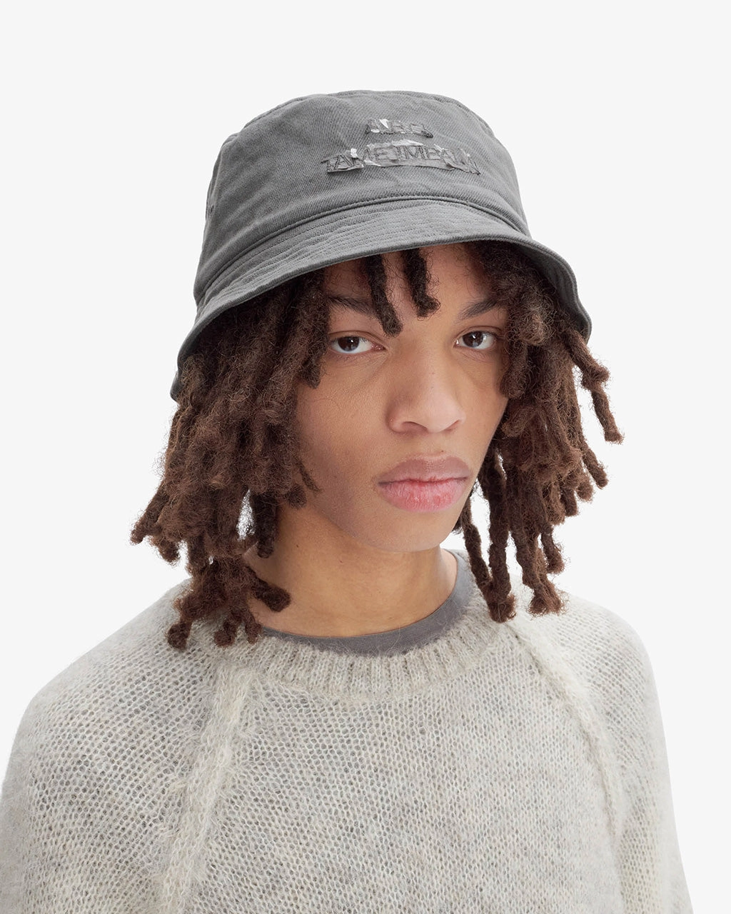 Tame Impala x A.P.C. Offshore Bucket Hat Charcoal Grey
