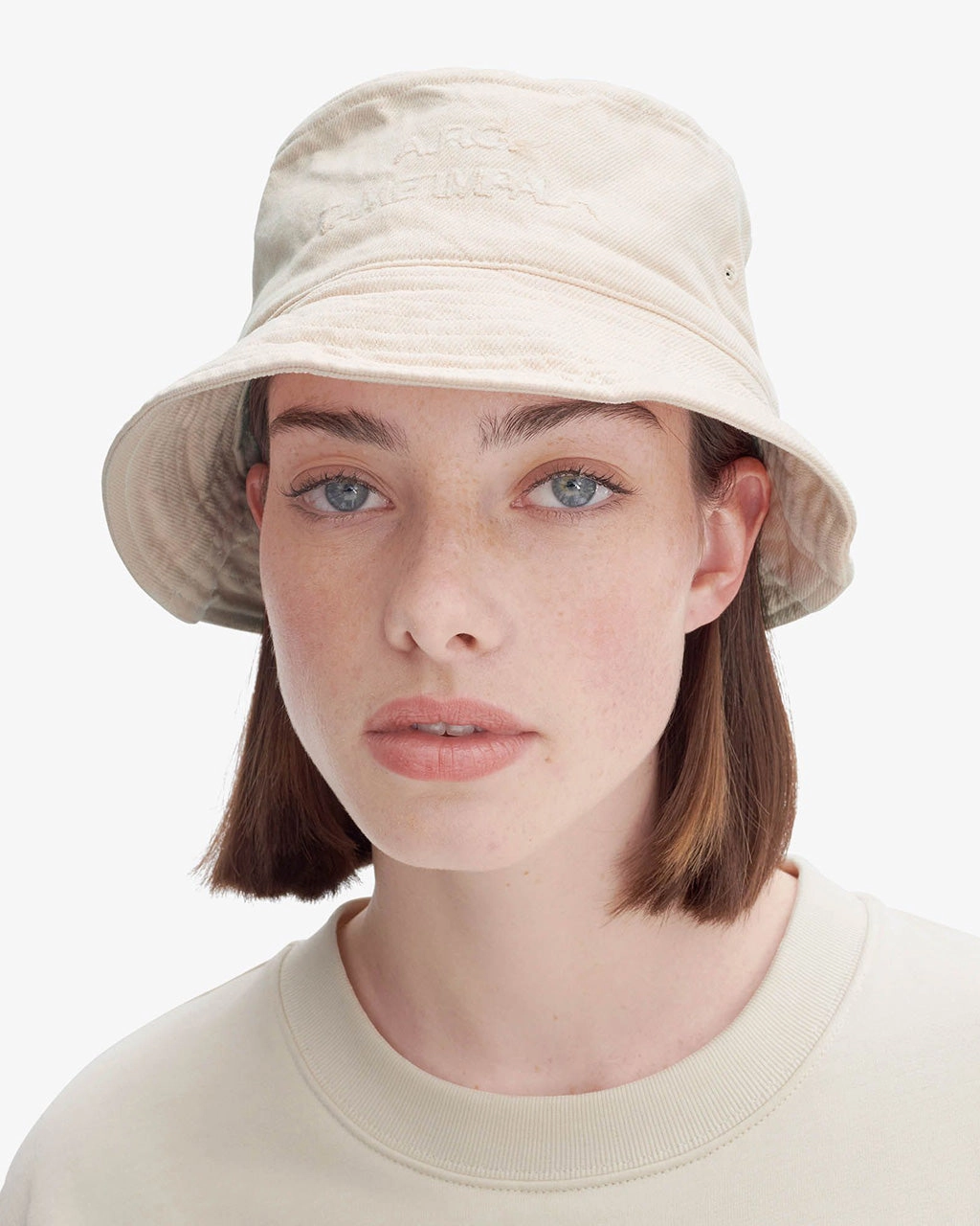 Tame Impala x A.P.C. Offshore Bucket Hat Pale Pink