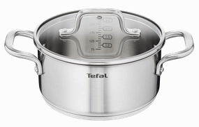 Tefal Virtuoso Stainless Steel Induction Stewpot 20cm/3.1L   Lid