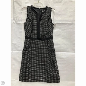 Top 3/4 Sleeve By Jm Collections In Black & White, Size: L