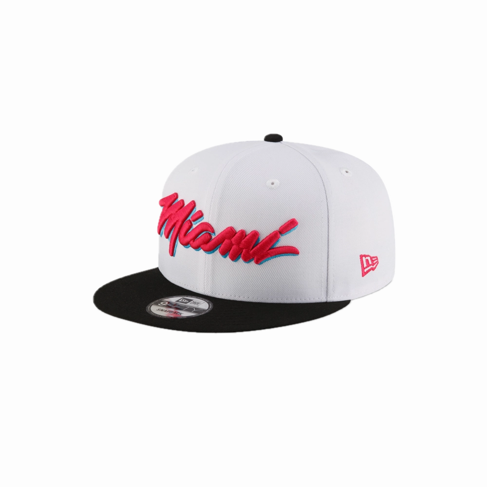 Tyler Herro New Era Original Vice Optic White Snapback