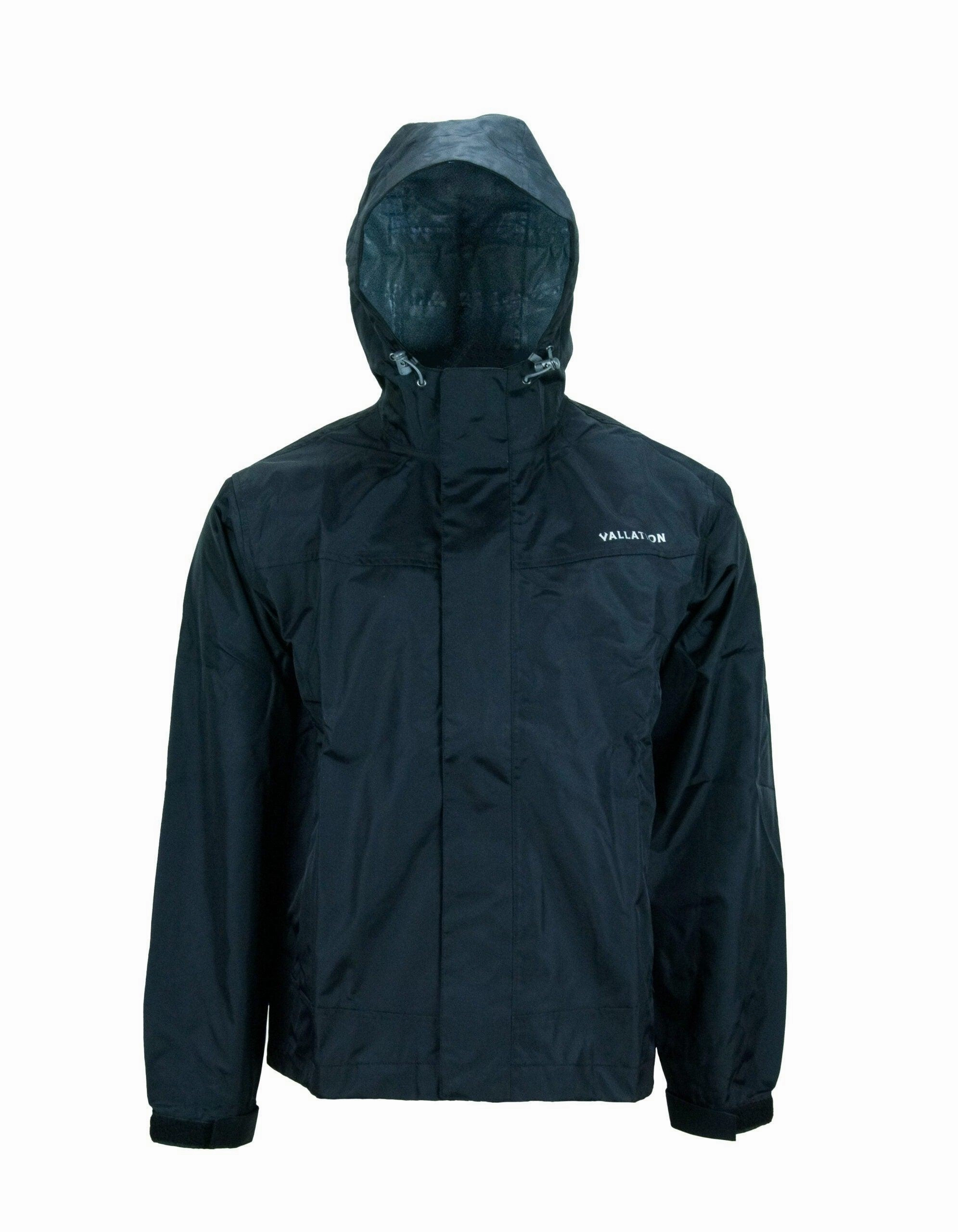 Vallation Outerwear Dark Rain Jacket