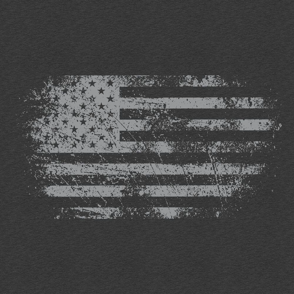 Vintage American Hoodie - Dark Heather