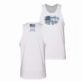 Vintage American Tank - White
