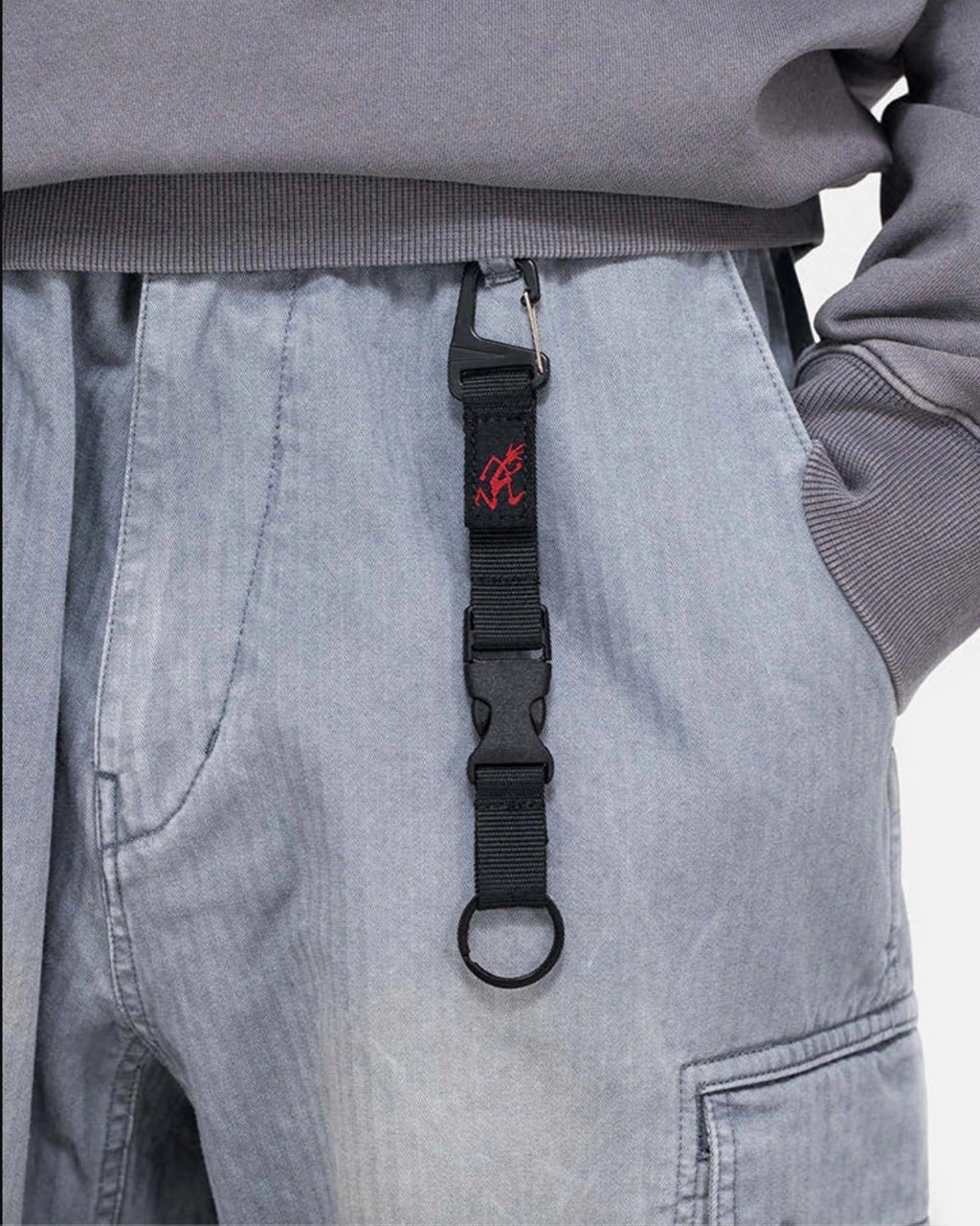 Webbing Key Holder Black