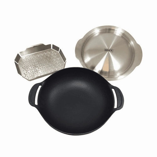 Weber Crafted Wok Steamer