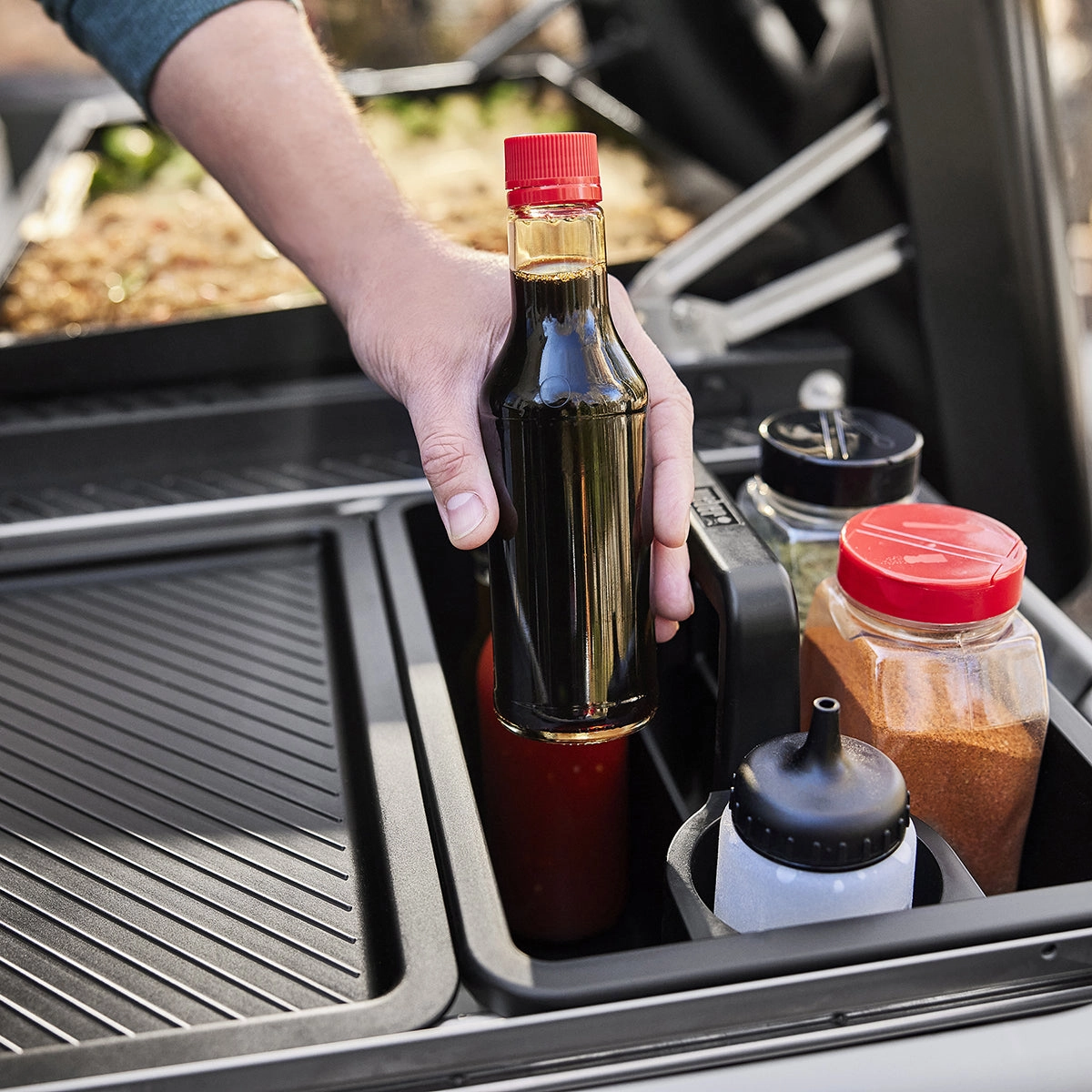 Weber Works Caddy with Tray Lid