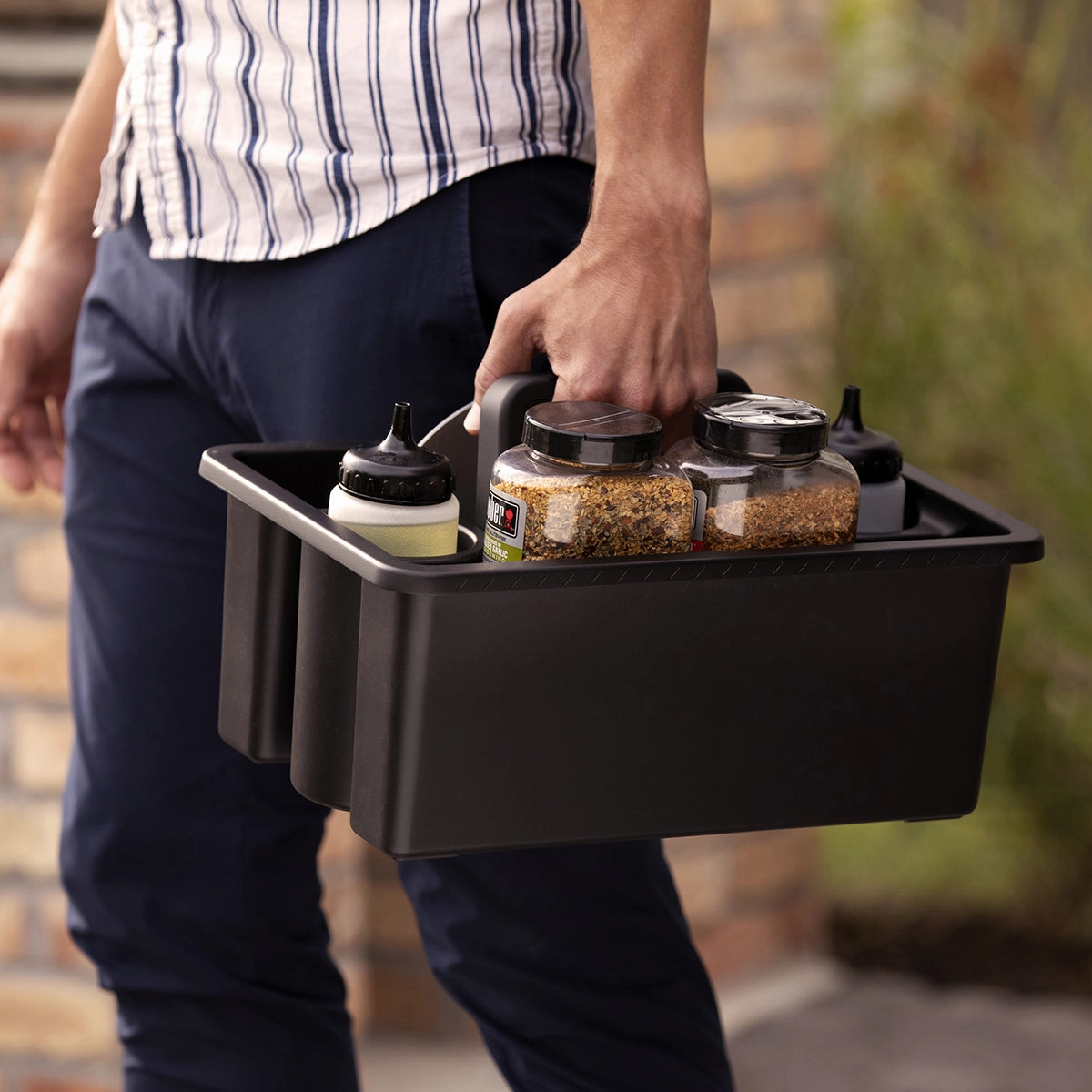 Weber Works Caddy with Tray Lid