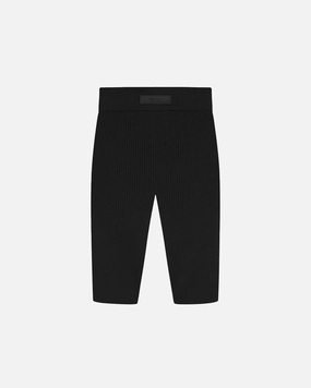 WMNS Knit Biker Short Black