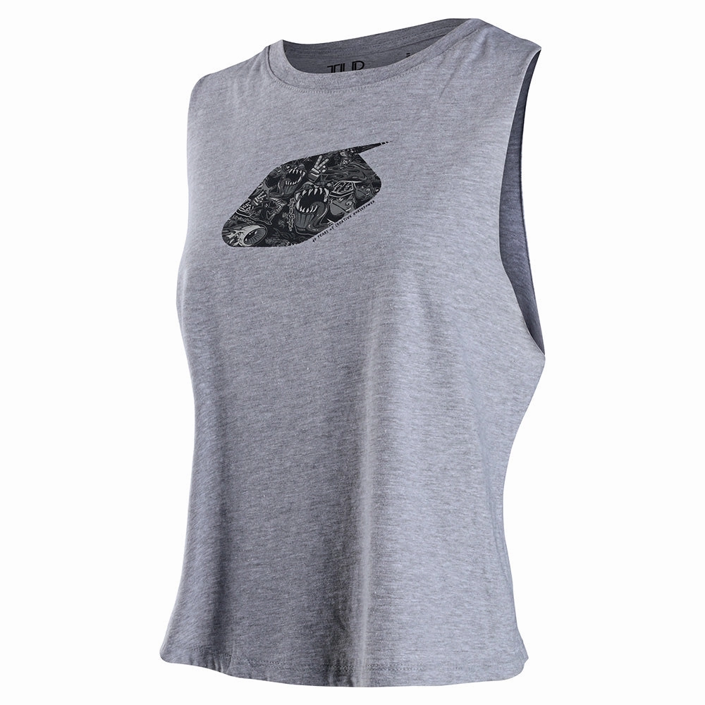 Womens Tank History Athletic Heather