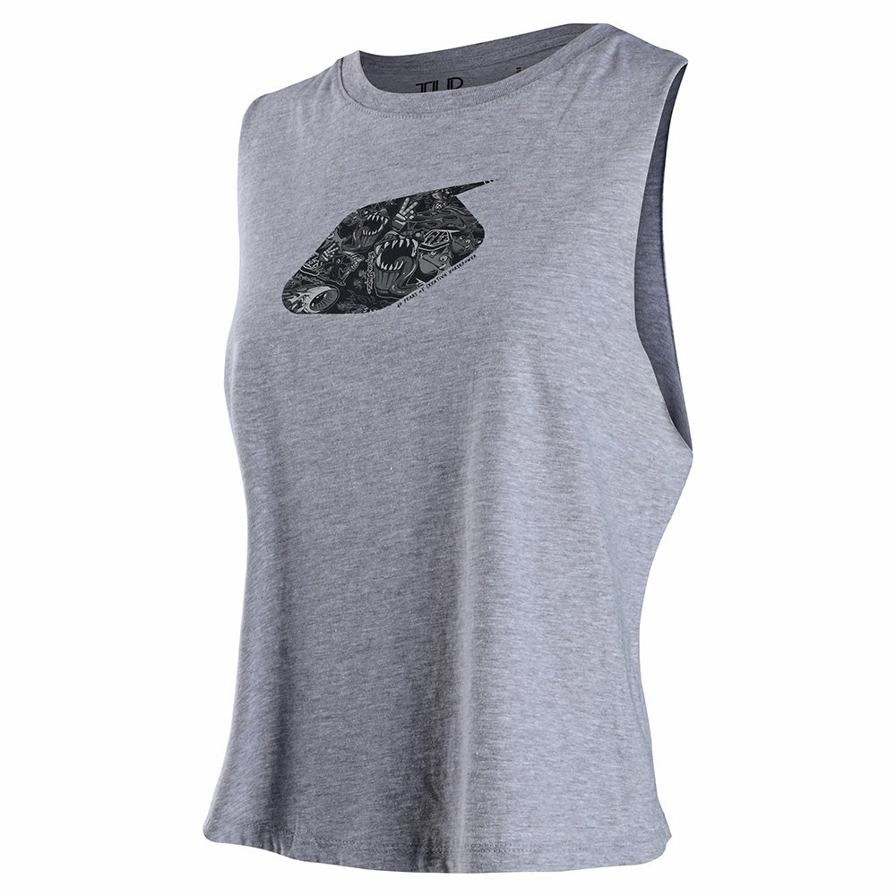 Womens Tank History Athletic Heather