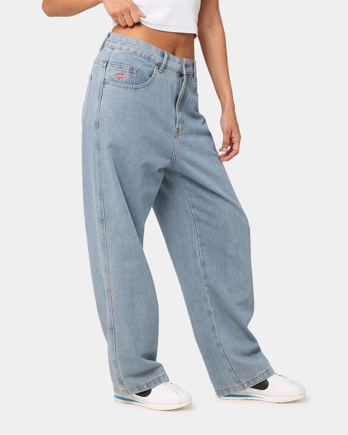 X-Large Bull Denim 91 Pant Light Blue